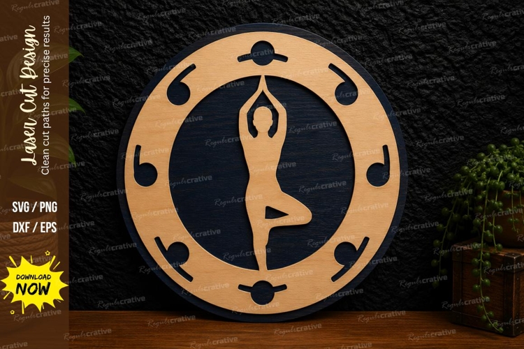 Meditation Silhouette Image 14