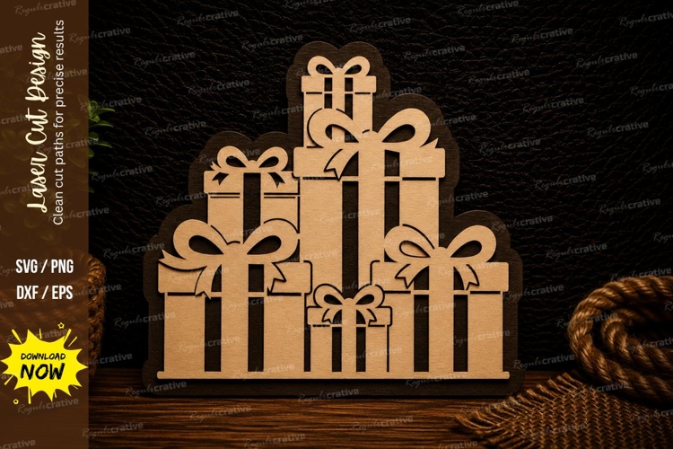 Christmas Presents Svg Image 3