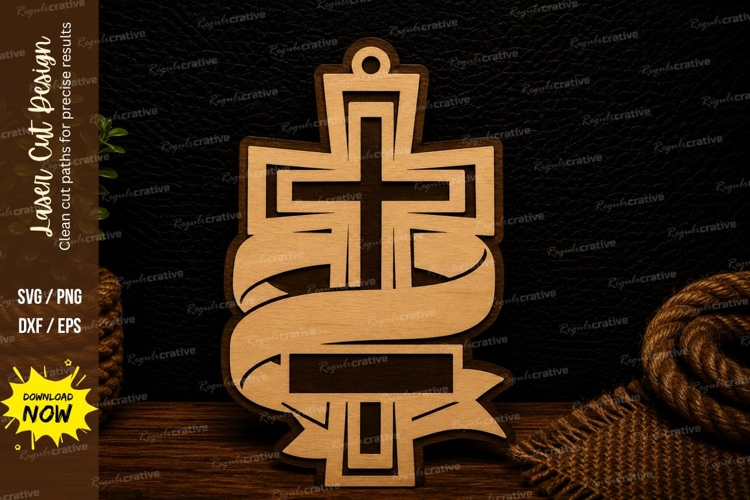 Floral Cross Svg Image 12