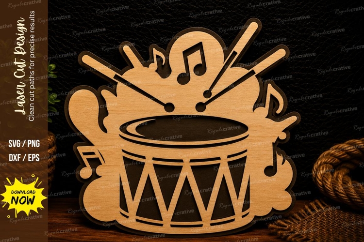 Drummer Svg Image 7