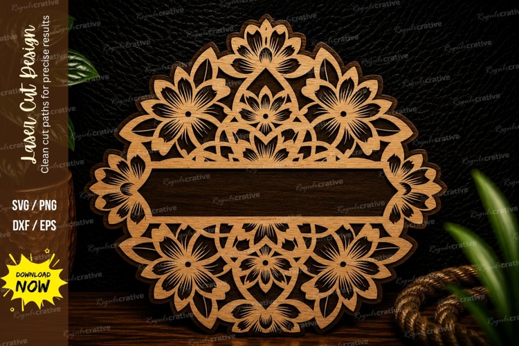 Floral Mandala Design Image 13