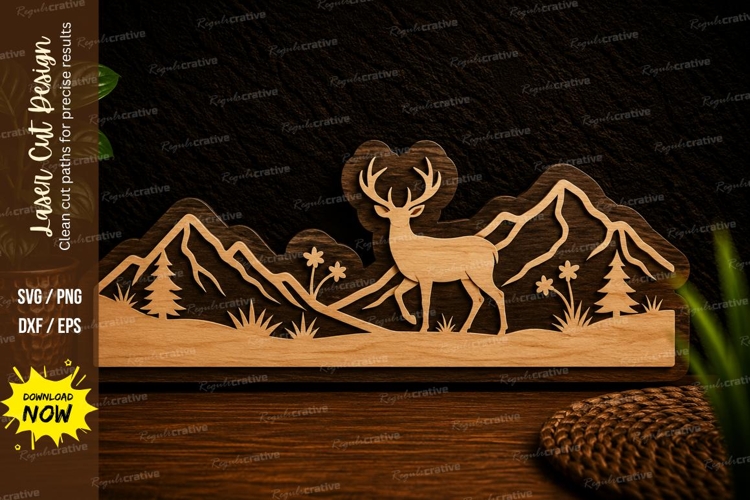 Deer Family Svg Image 23