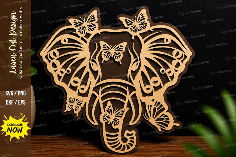 Elephant Vector Image 14