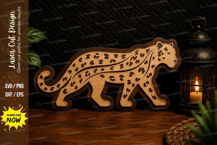 Jungle Animal Silhouette Image 21