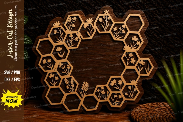 Bee Monogram Svg