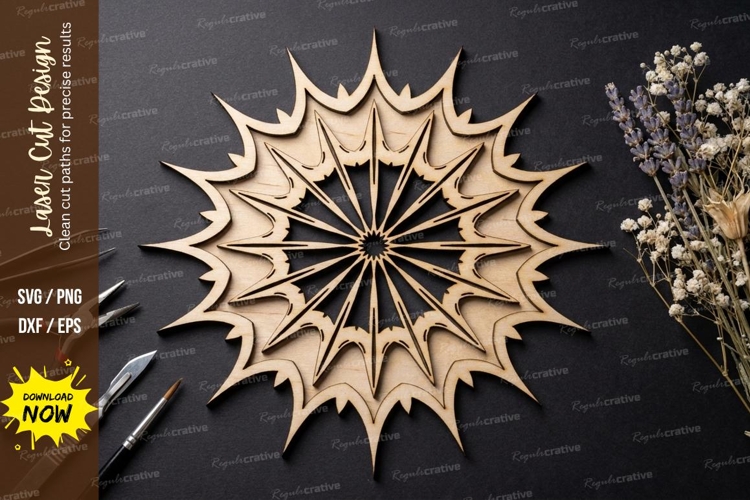 Flower Circle Svg Image 7