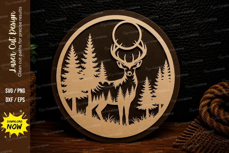 Stag Svg Image 20