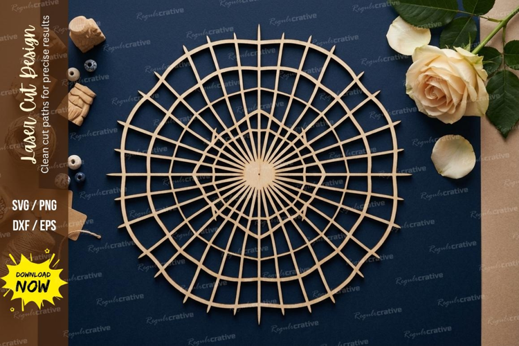 Tribal Mandala Laser Cut SVG laser cut svg, tribal mandala