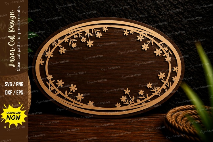 Oval Border Design Image 21