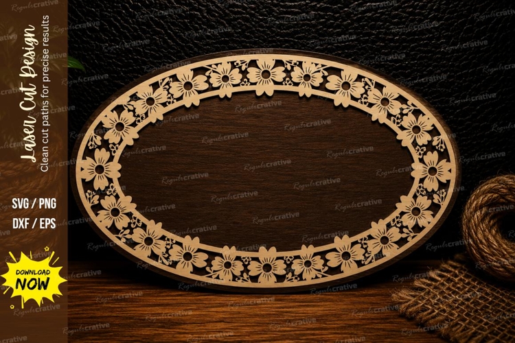 Oval Border Design Image 17