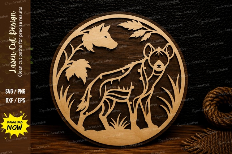 Moon Wolf Silhouette Image 6