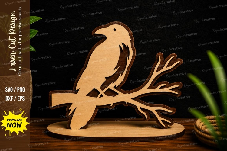 Crow Silhouette Image 4