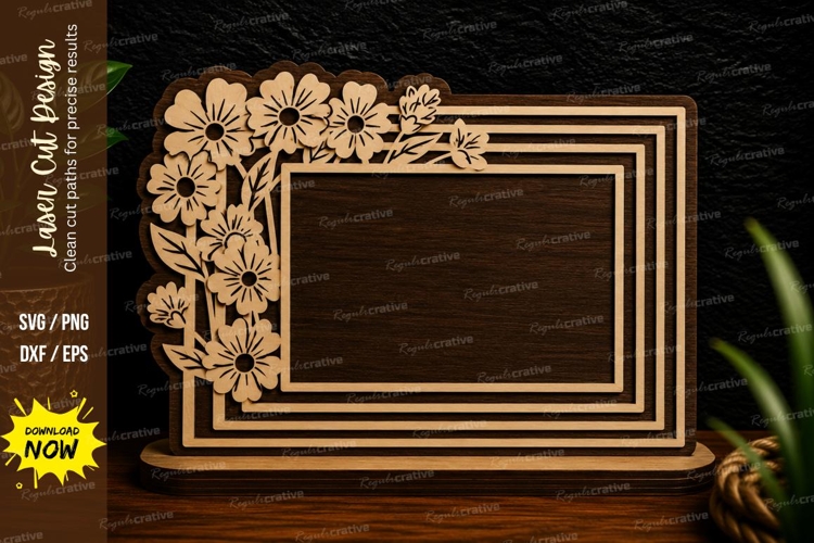 Half Flower Svg Image 22