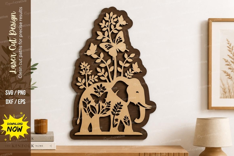 Elephant Silhouette Image 24