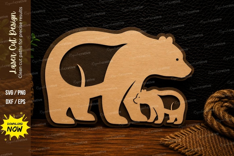 Bear Cub SVGs Image 3