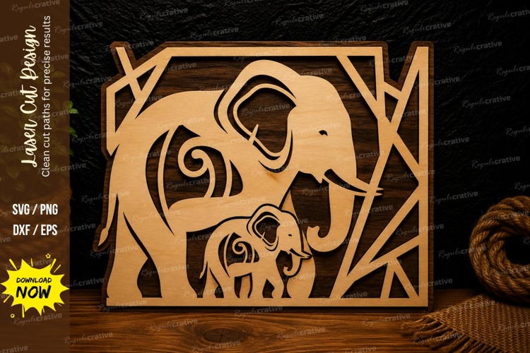 Baby Elephant Svgs Image 7