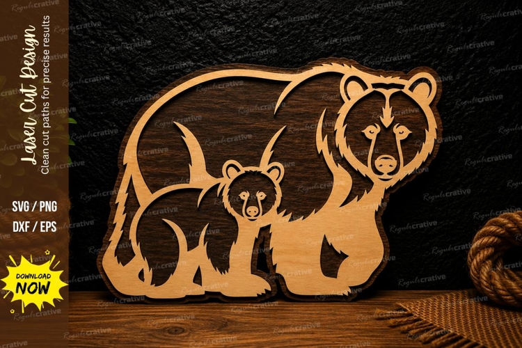 Baby Bear SVGs Image 5