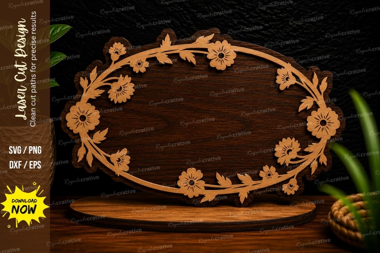Oval Border Design Image 10
