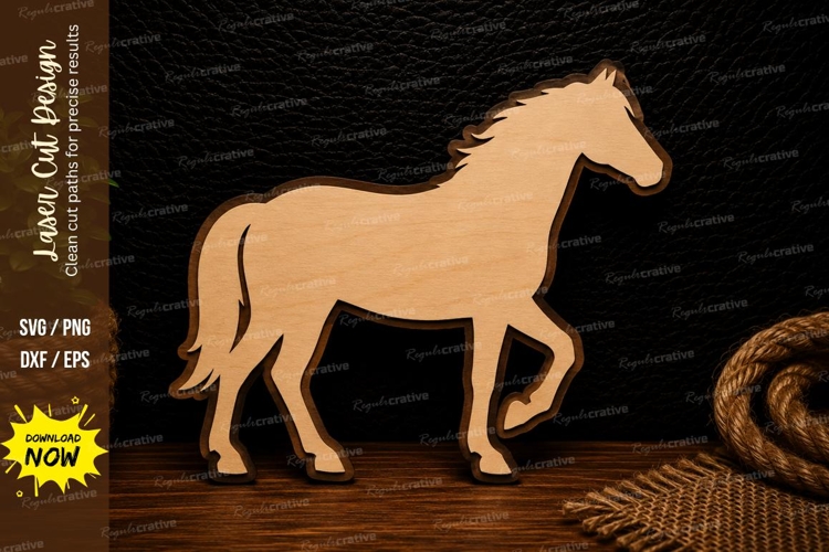 Horse Silhouette Image 5