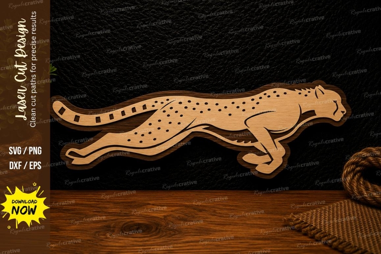 Cheetah Silhouette Image 9