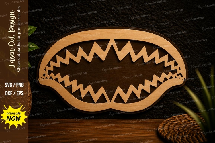 Shark Mouth Svg Image 22