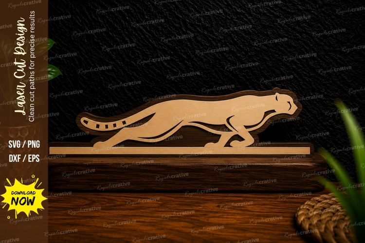 Cheetah Silhouette Image 19