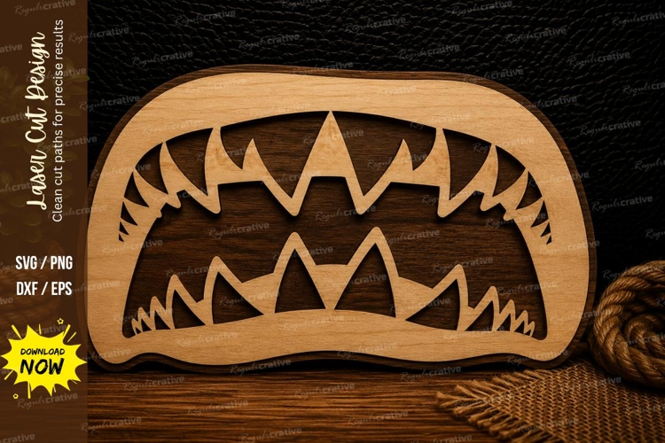 Shark Mouth Svg