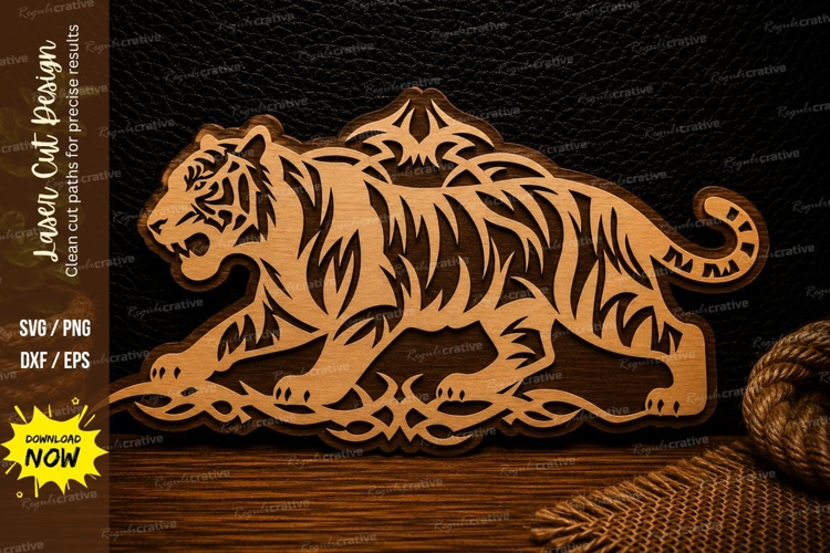 Tiger Silhouette Image 23
