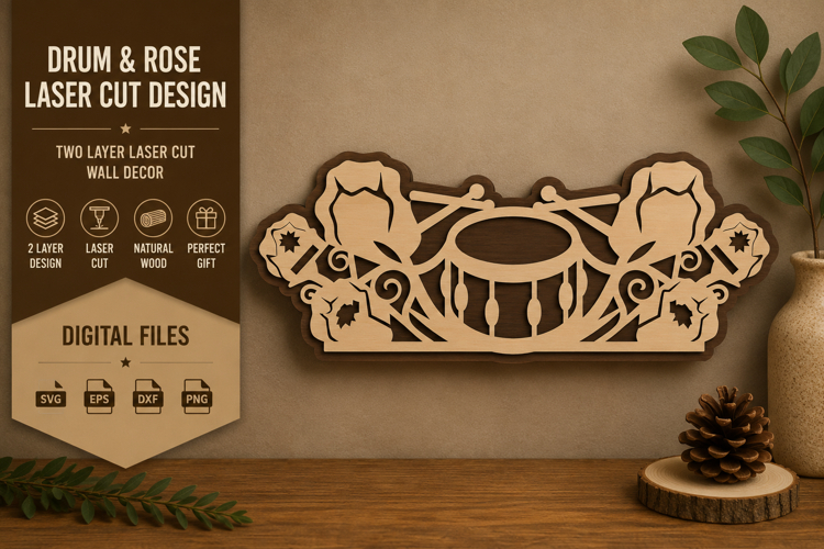 Drum Svg Image 3