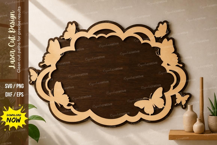 Floral Svg Border Image 17