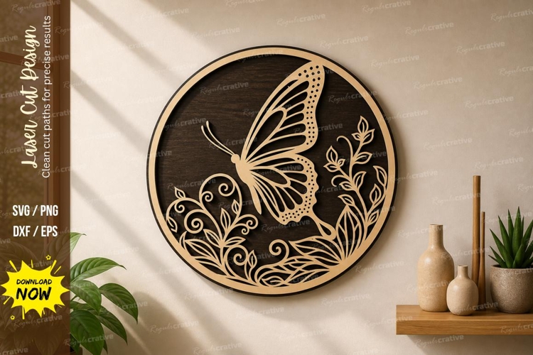 Floral Circle Svg Image 11