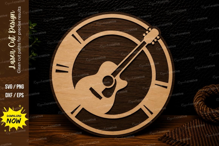 Acoustic Guitar Svg Image 17