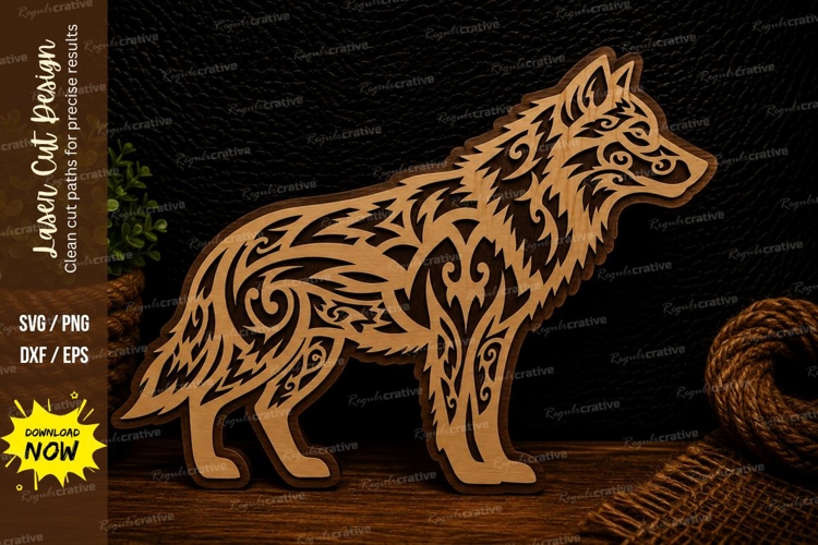 Wolf Silhouette Image 19