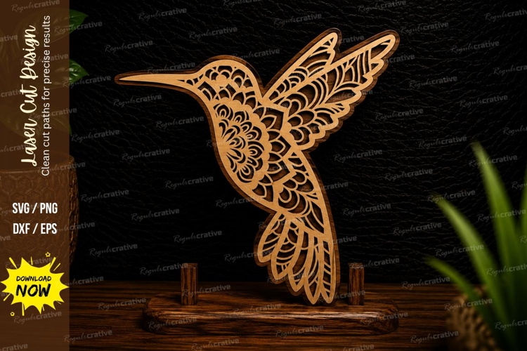 Hummingbird Silhouette Image 5