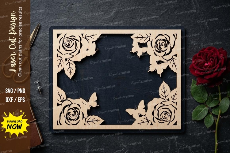 Floral Corner Svg
