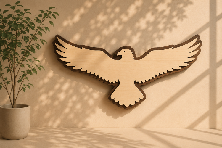 Flying Dove Laser Cut SVG Design flying dove svg, dove laser