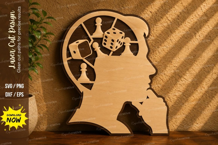 Human Head Silhouette Image 22