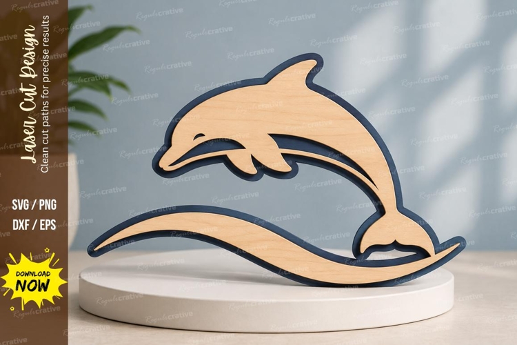 Dolphin Svg Image 8