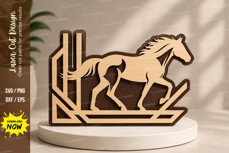 Running Horse Svg Image 3