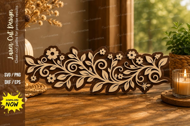 Floral Vine Svg Image 14