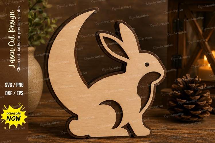 Bunny Silhouette Svg Image 2