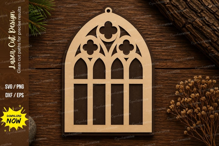 Gothic Window SVGs Image 2