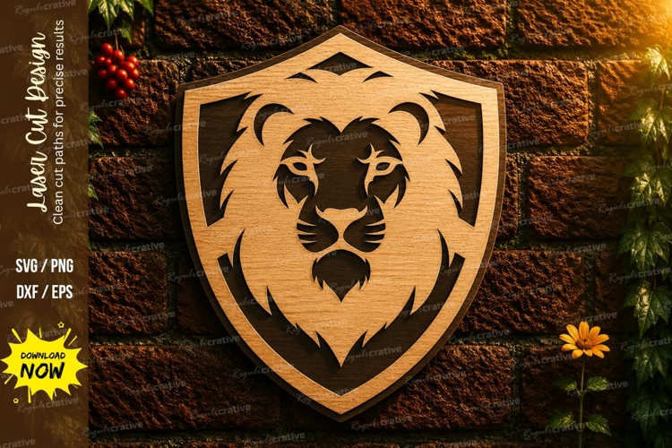 Lion Head SVGs Image 4