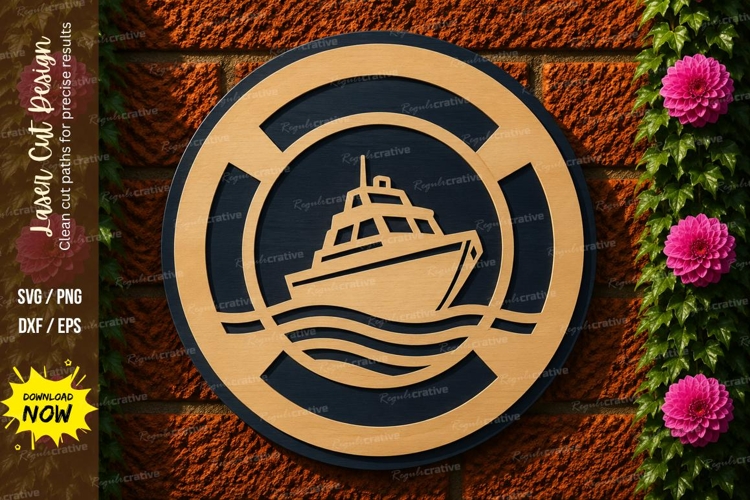  Ship Wheel SVGs Image 2