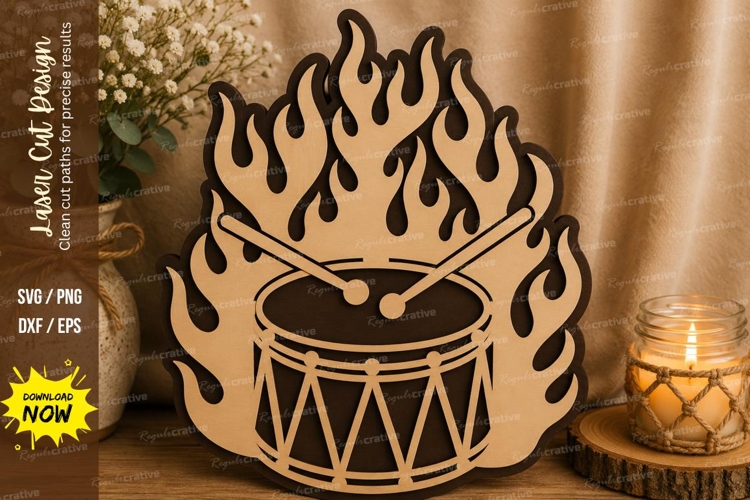 Drum Svg Image 3