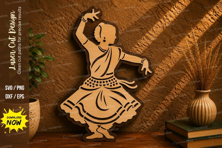 Folk Dancer Laser Cut SVG File folk dancer svg, traditional