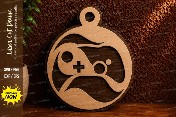 Game Controller Laser Cut SVG File game controller svg, gami