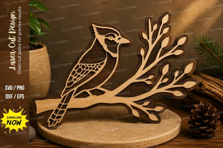 Branch Bird Silhouette