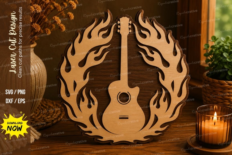 Flame Silhouette Image 11