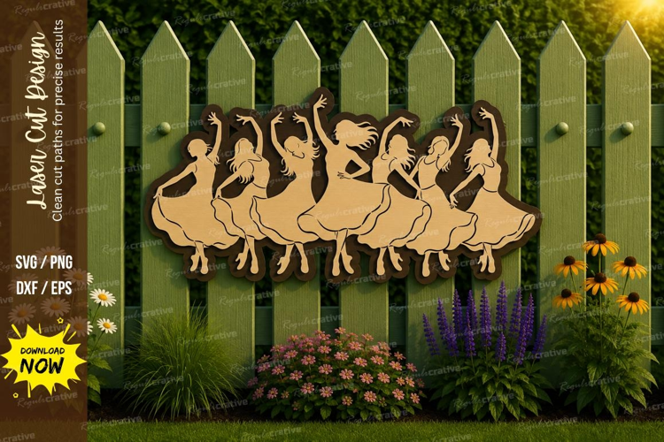 Dancing Ducks Family Laser Cut SVG File duck svg, dancing